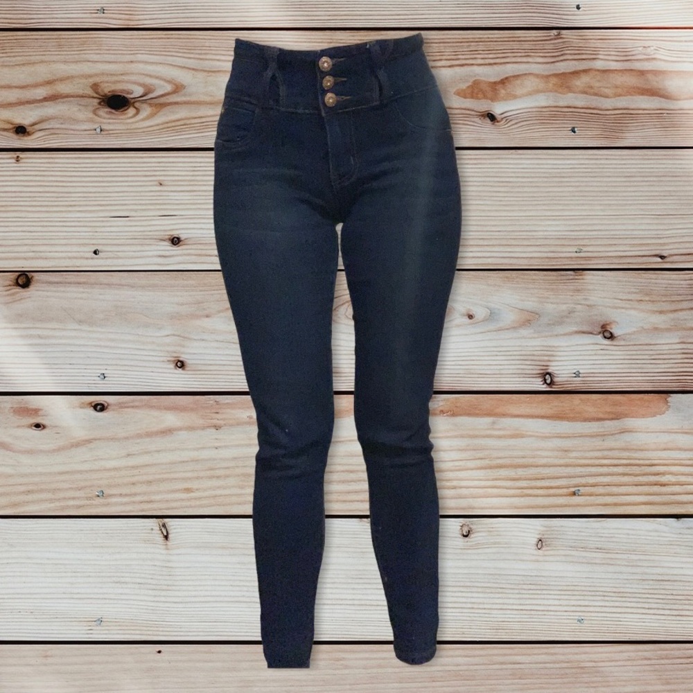 Lightly used Bella jeans dark blue